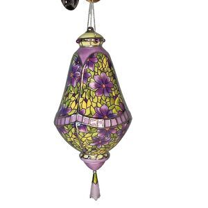 Clematis Bradford Editions Louis Tiffany Heirloom Porcelain Christmas Ornament